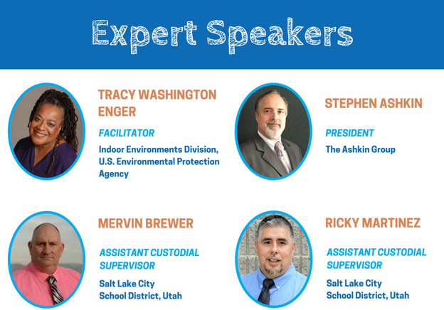 Expert Speakers: Tracy Washington Enger; Stephen Ashkin; Mervin Brewer; and Ricky Martinez.