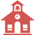 A red school.