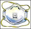 Illustration of an N-95 mask.